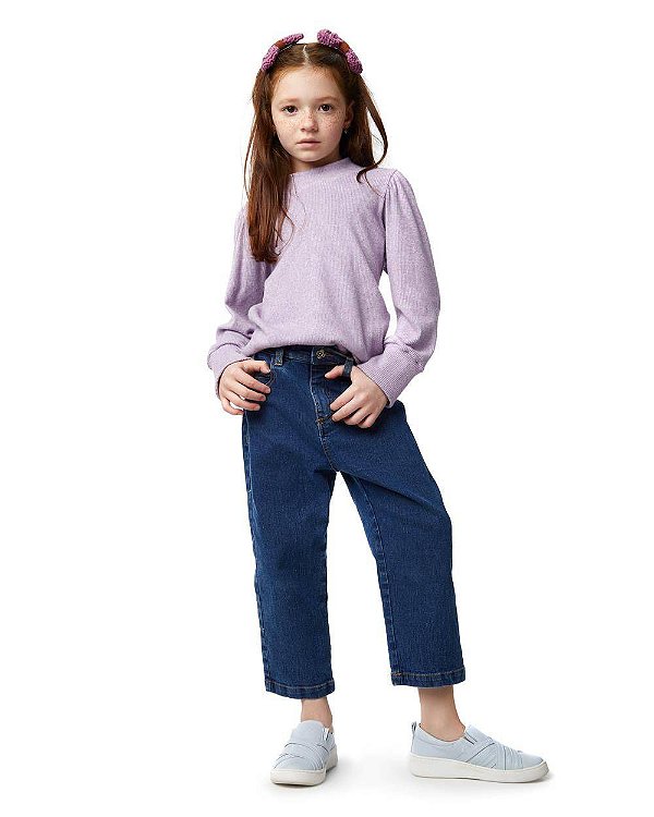 Jeans Baggy Azul Original Kids