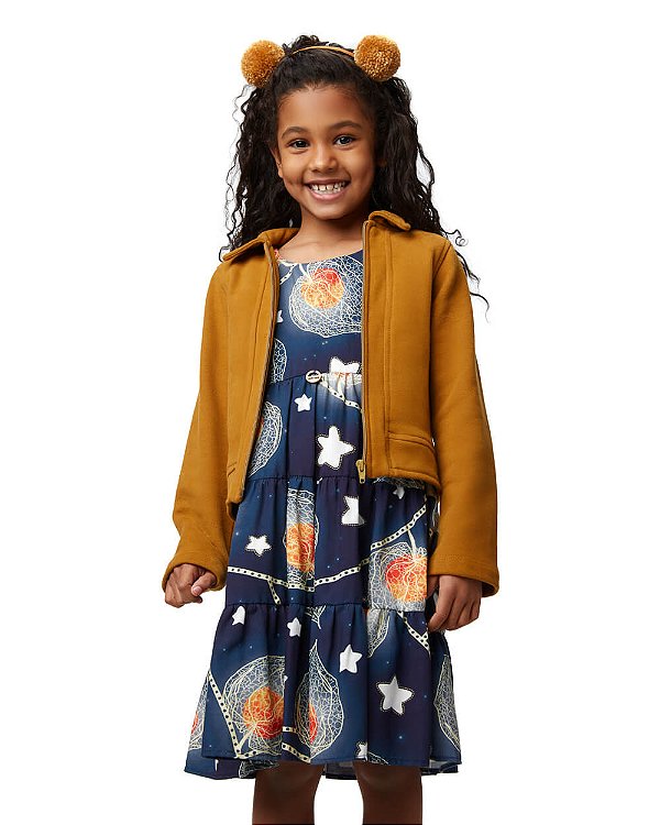 Jaqueta Moletom Camurça Teen