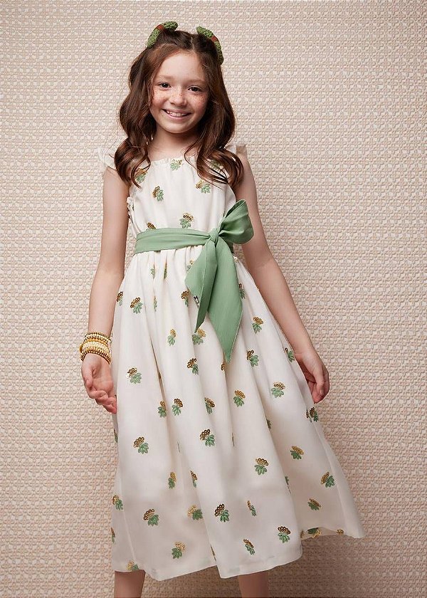 Vestido Gratidão Kids