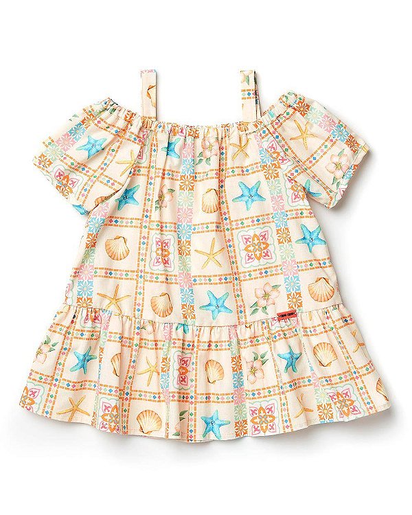 Vestido Quadradinho Trancoso