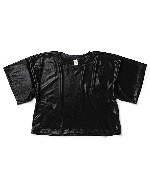 Cropped Mangas Deslocadas Star Glow Kids