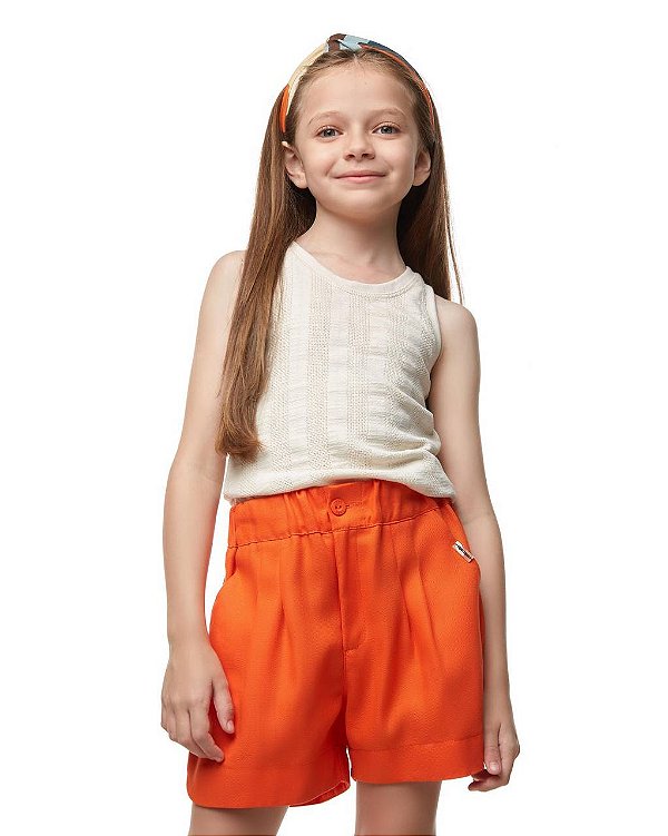 Shorts Alfaiataria Kids