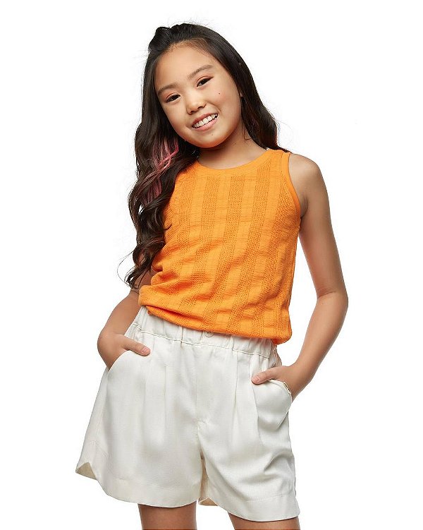 Shorts Alfaiataria Teen