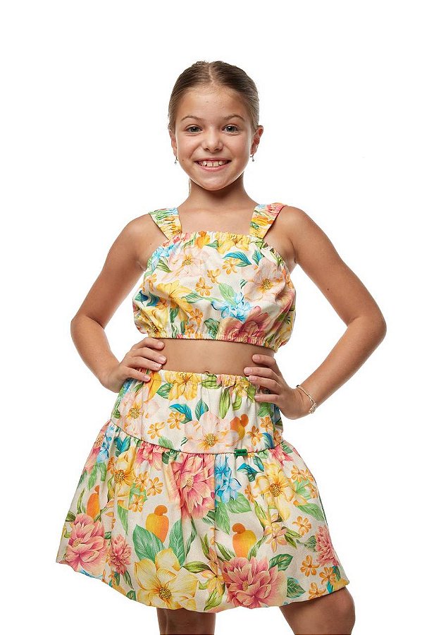 Conjunto Flor De Caju