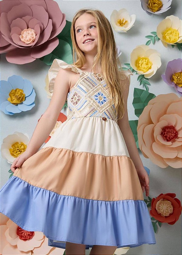Vestido Arco Iris