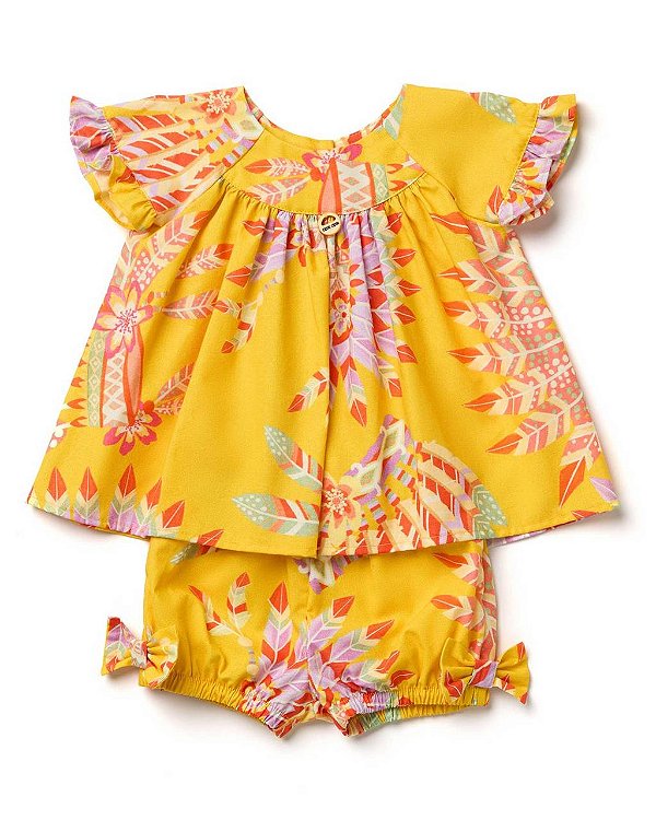 Conjunto Bebê Cocar