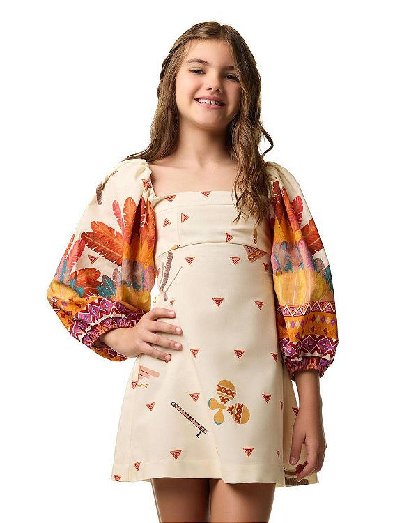 Vestido Curto Cururu