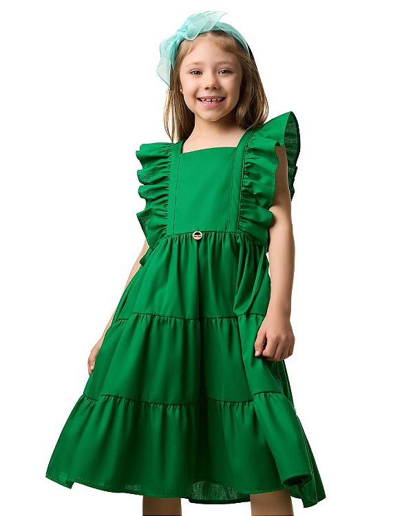 Vestido Midi 3 Marias Verde