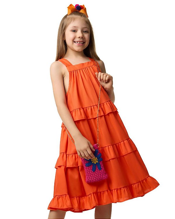 Vestido Midi Mexerica