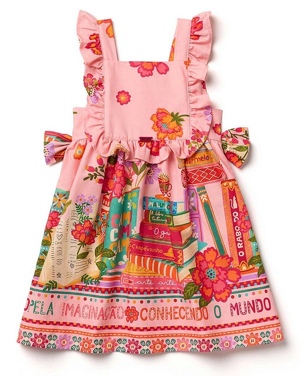 Vestido Bebê Mundo Imaginário
