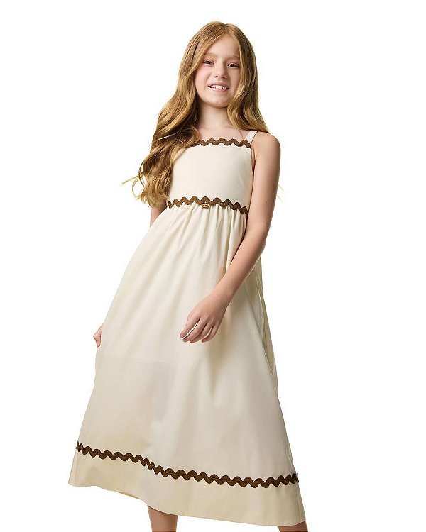 Vestido Longo Amarelo Manteiga