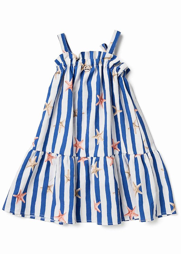 Vestido Estrela Do Mar