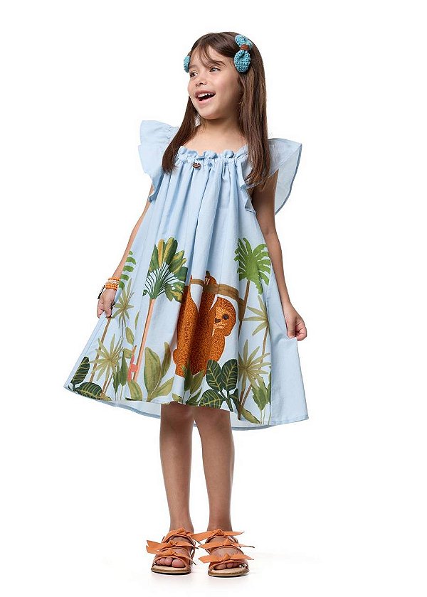 Vestido Curto Preguiça