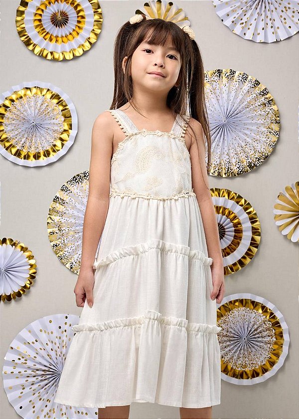 Vestido Lual Off White