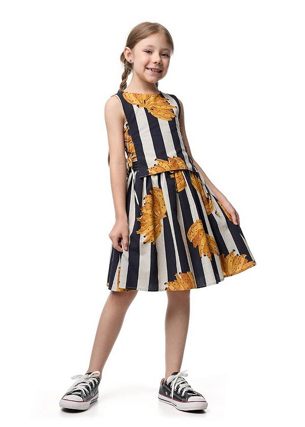 Conjunto Saia E Top Bananas