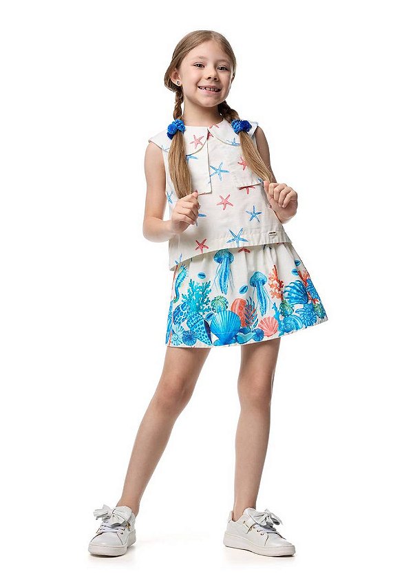 Conjunto Fundo Do Mar