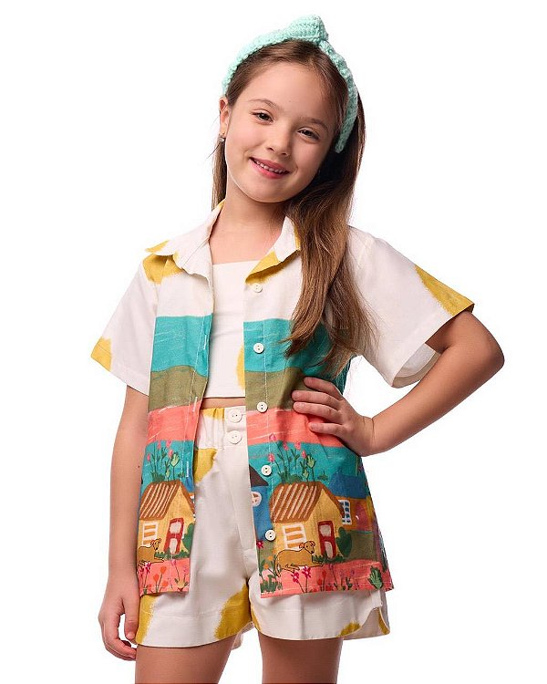 Kit 3 Peças Vila Dos Caramelos Kids