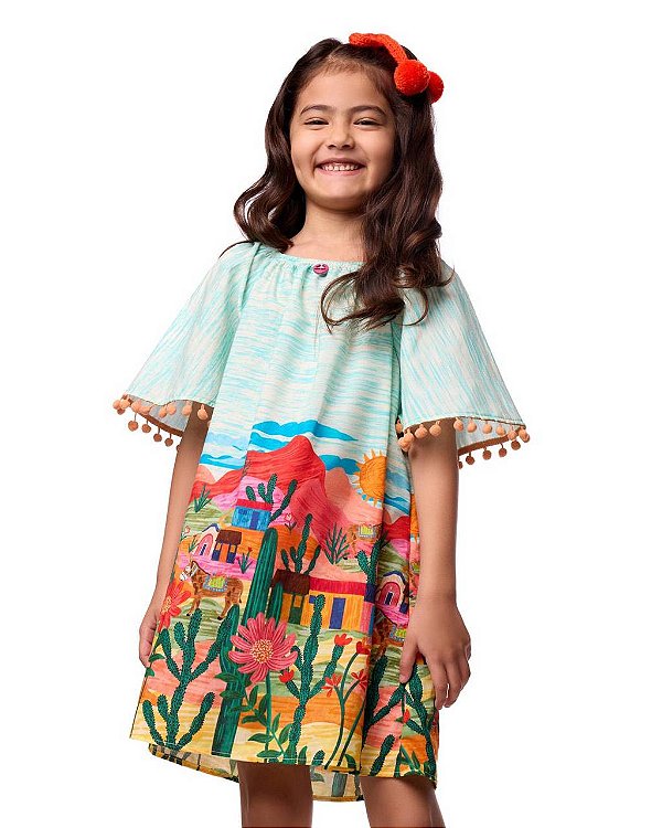 Vestido Ciganinha Sertão Kids