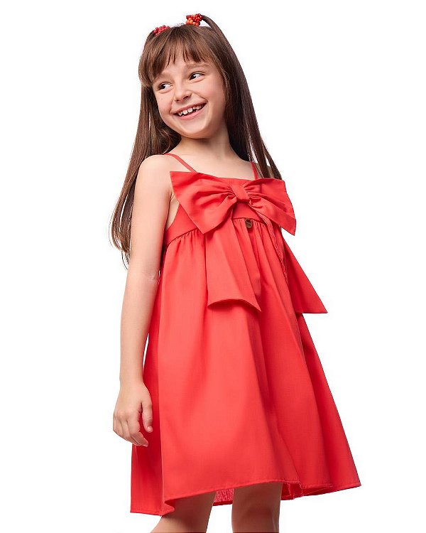 Vestido Alças Maxi Laço