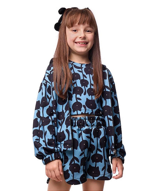Jaqueta Moletom Pé De Gato Kids