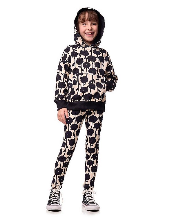 Blusão Moletom Pé De Gato Kids