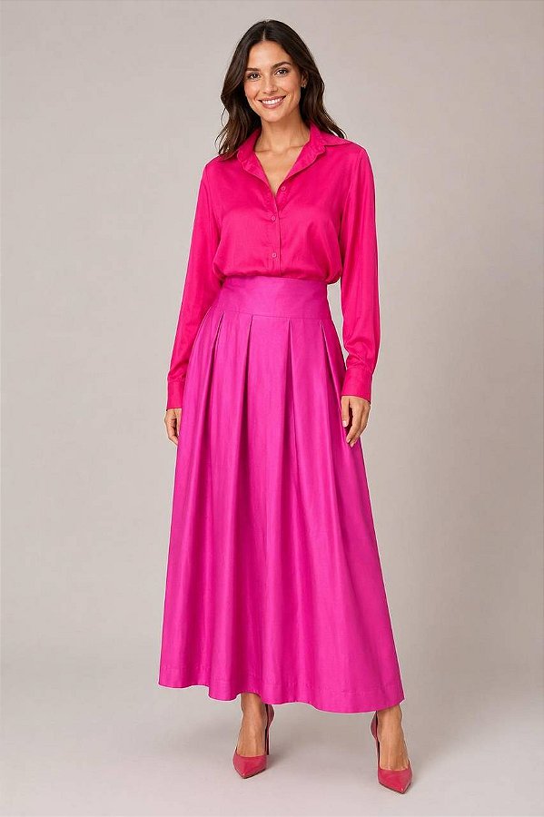 Camisa Básica Cambraia M/l