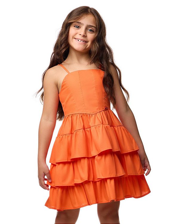 Vestido Curto Tangerina