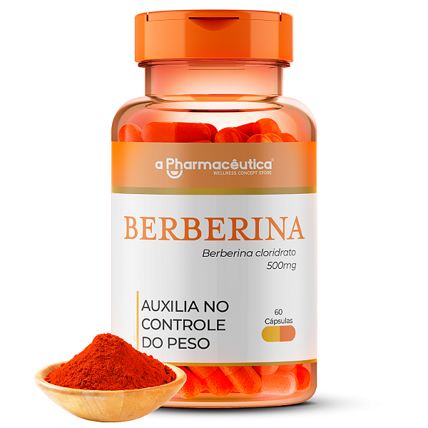 Berberina 500mg - 60 Cápsulas