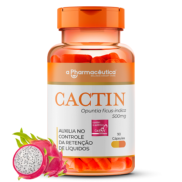 Cactin 500mg - 90 Cápsulas