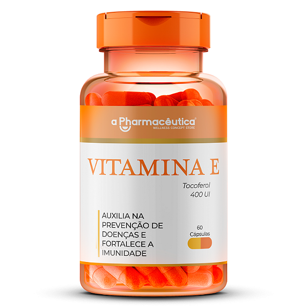 Vitamina E 400 UI - 60 Cápsulas
