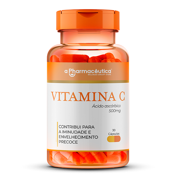 Vitamina C 500mg - 30 Cápsulas