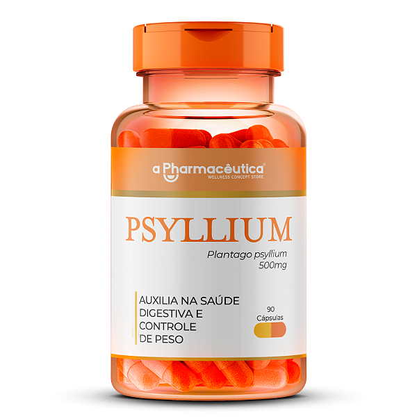 Psyllium 500mg - 90 Cápsulas