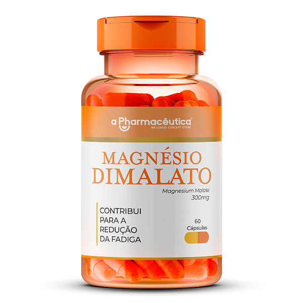 Magnésio Dimalato 300mg - 60 Cápsulas