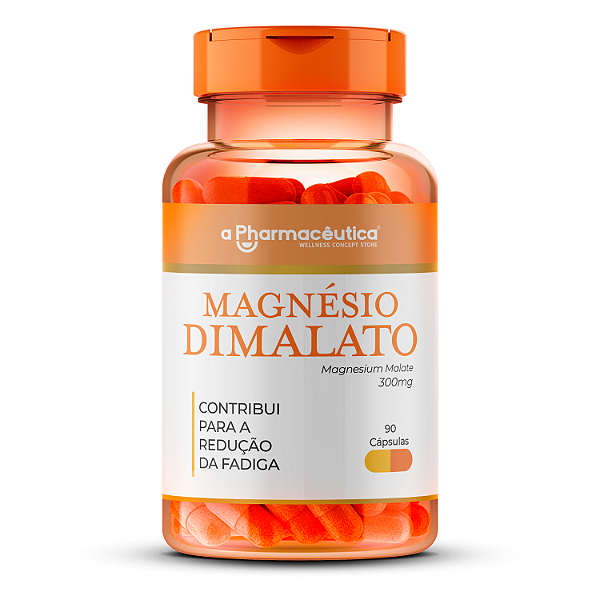 Magnésio Dimalato 300mg - 90 Cápsulas