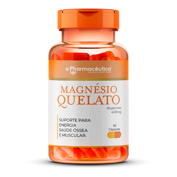 Magnésio Quelato 400mg - 60 Cápsulas