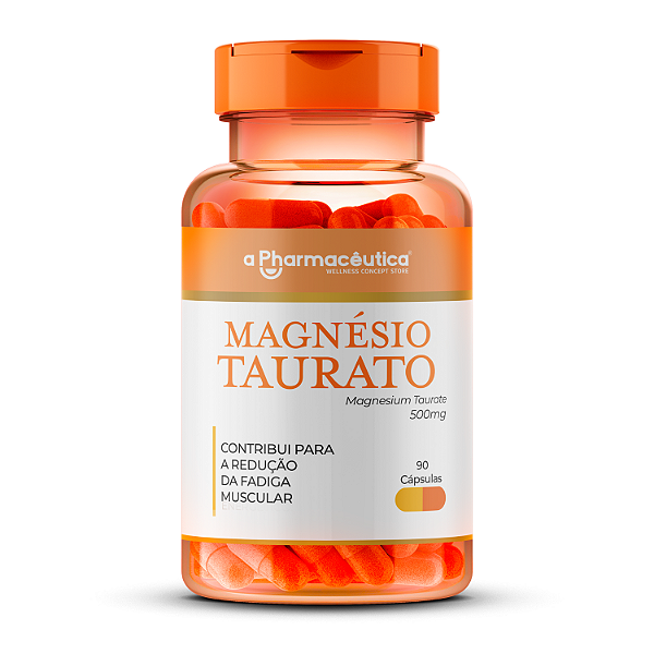 Magnésio Taurato 500mg - 90 Cápsulas