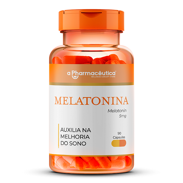 Melatonina 5mg - 90 Cápsulas
