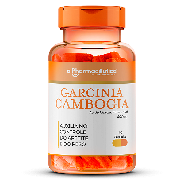 Garcinia Cambogia 500mg - 90 Cápsulas