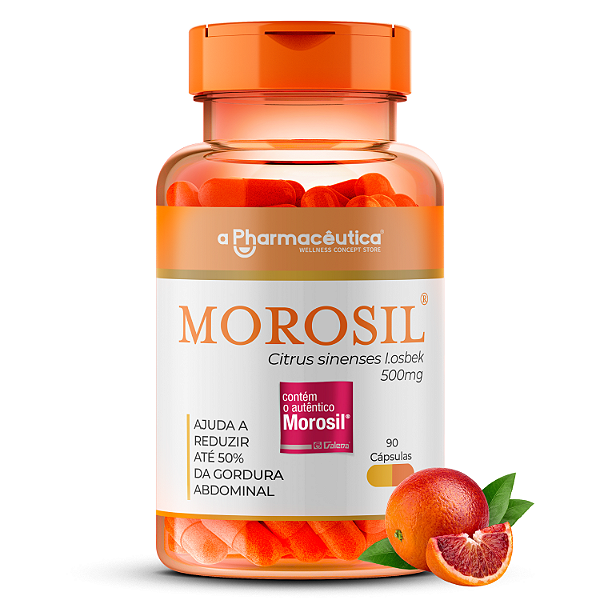 Morosil 500mg 90 Capsulas Com Selo de Autenticidade - Atua na Diminuição da Gordura