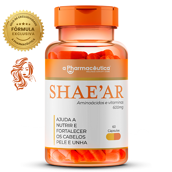 Shae'ar 600mg – 60 Cápsulas Com Selo de Autenticidade