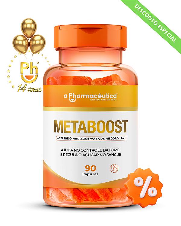 Metaboost 750mg - 90 Cápsulas