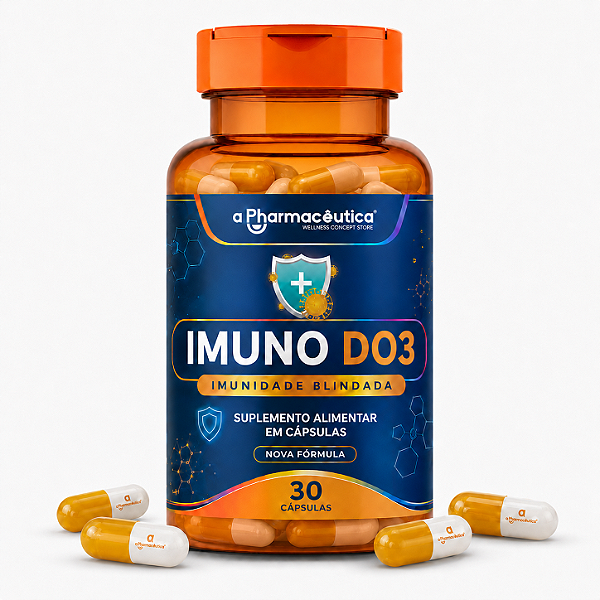 Imuno D O3 Blend Ozonizado - 30 cápsulas
