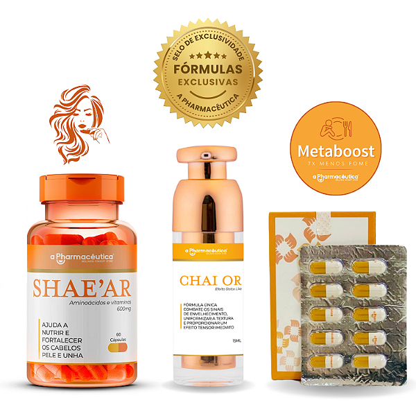 Combo Trio PH - Cabelo, Pele e Corpo
