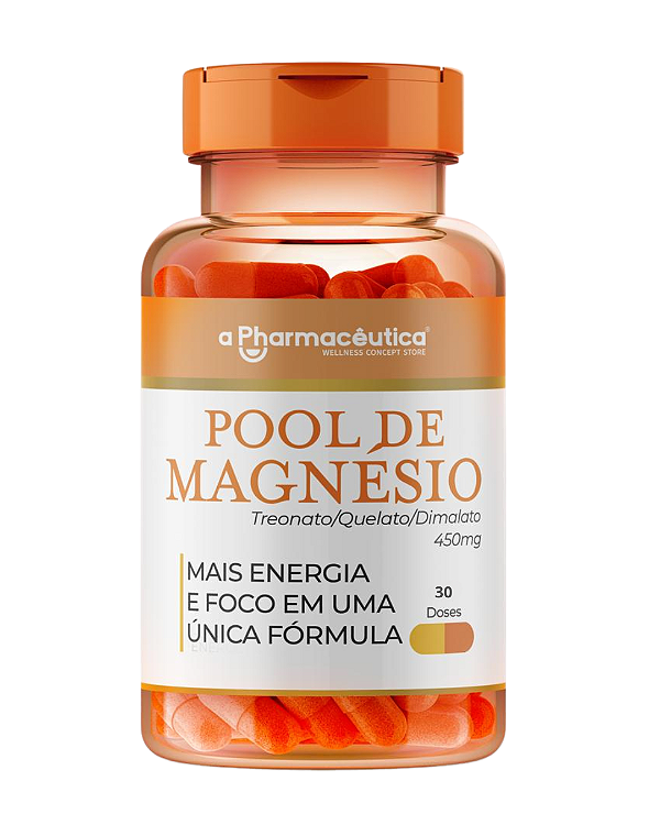 Pool de Magnésio - 30 Doses 450mg
