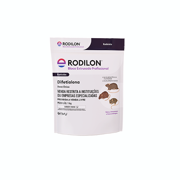 RODILON BLOCOS EXTRUSADO  66UNX15GR TOTAL: 1KG Original com NFE