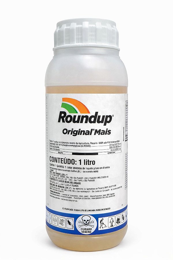 ROUNDUP ORIGINAL MAIS 1 LITRO RENDE 100 LITROS