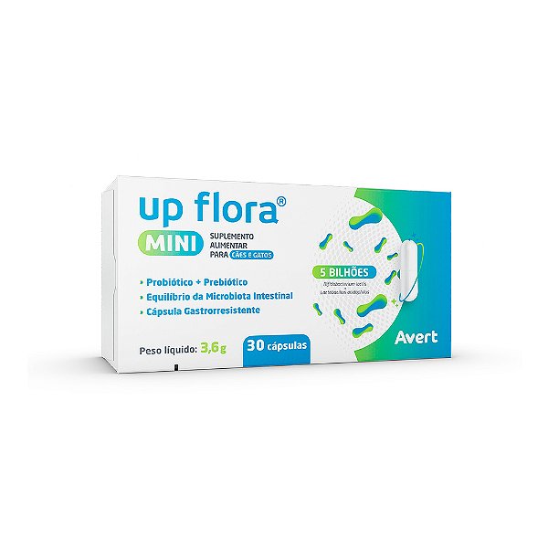 UP FLORA MINI 30X CAPSULAS AVERT
