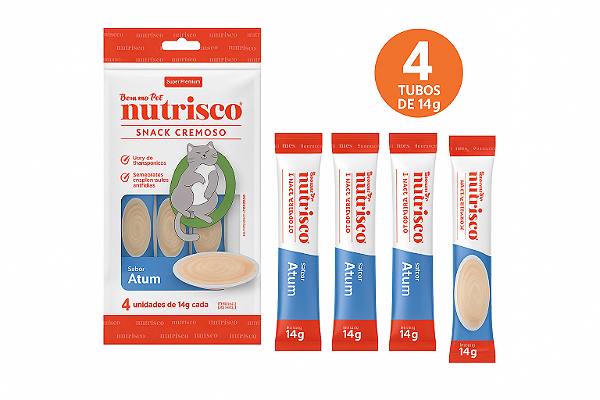 NUTRISCO (4 BISNAGAS DE14G) ATUM