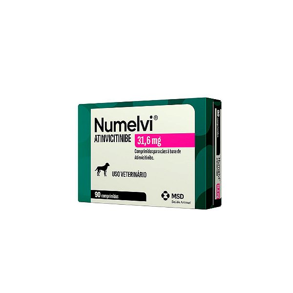 NUMELVI 31,6MG COMPRIMIDOS PARA CÃES 90 UNIDADES