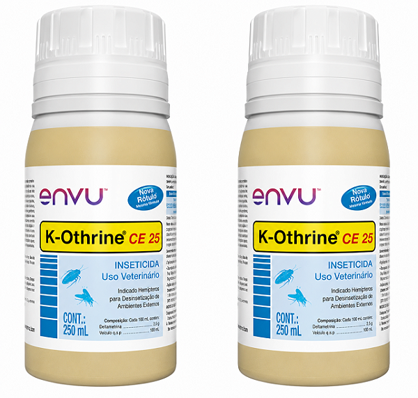 KIT MATA INSETOS 2X K-OTHRINE CE 250ML ENVU